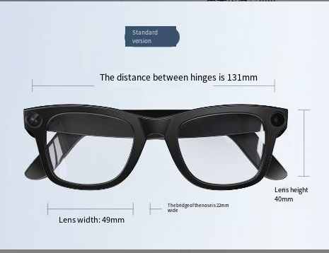 AI Smart Camera Glasses – Record Hands-Free in HD